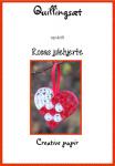 Quilling opskrift Rosas julehjerte